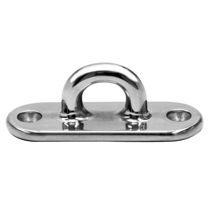 Ucho obiągacza bomu, poler. 88x32 mm A4 art.T 7224