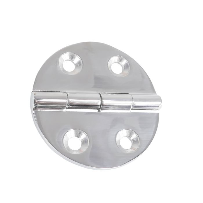 Zawias okrągły 64x4 mm A4 polerowany art.T 7428