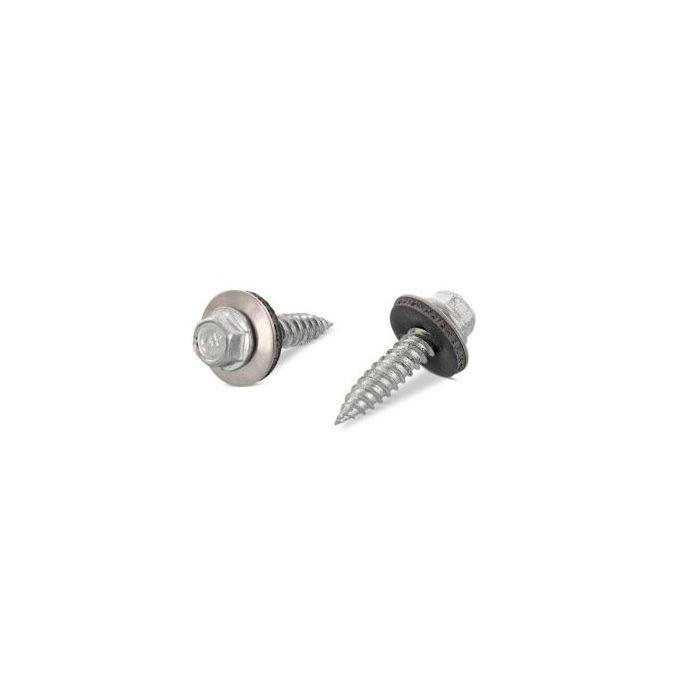 Wkręt Bi-metal do cienkich blach 6,0x25 art.9505 A2 z podkładką EPDM 16mm, gł. wier. 3mm