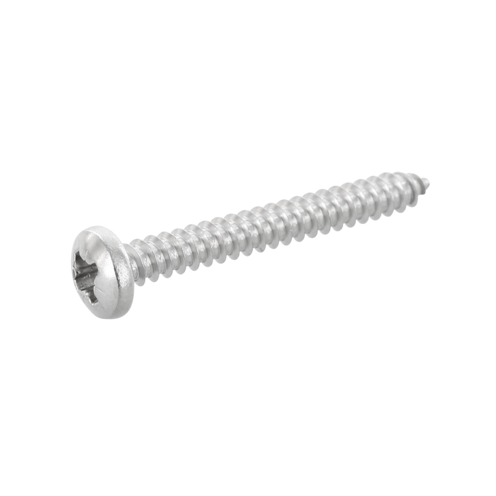 Blachowkręt z łbem walcowym wypukłym 4,8x38 DIN 7981 C A2 [PZ]