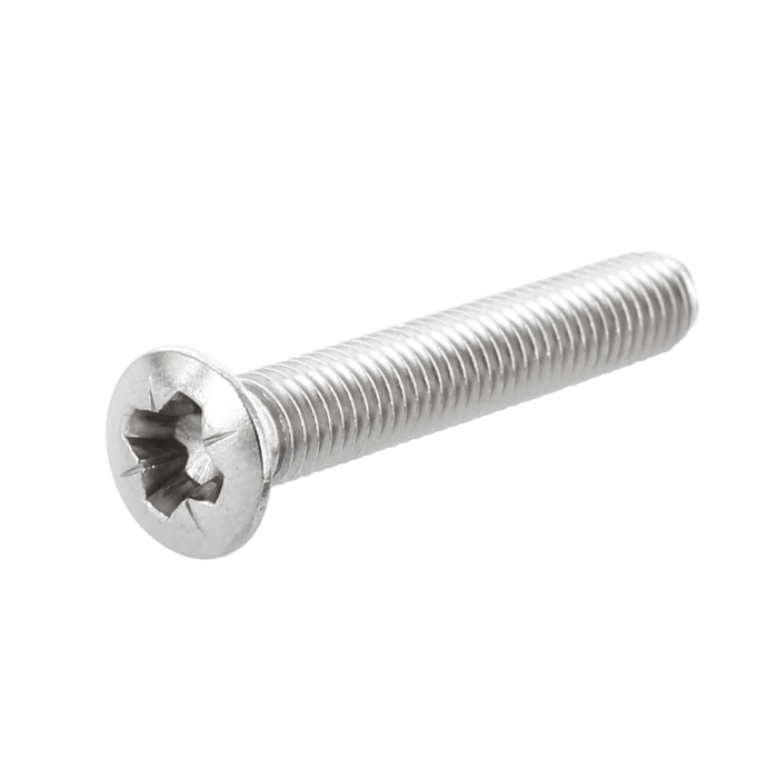 Wkręt z łbem stożkowym soczewkowym M5x6 DIN 966 A4 [PZ]