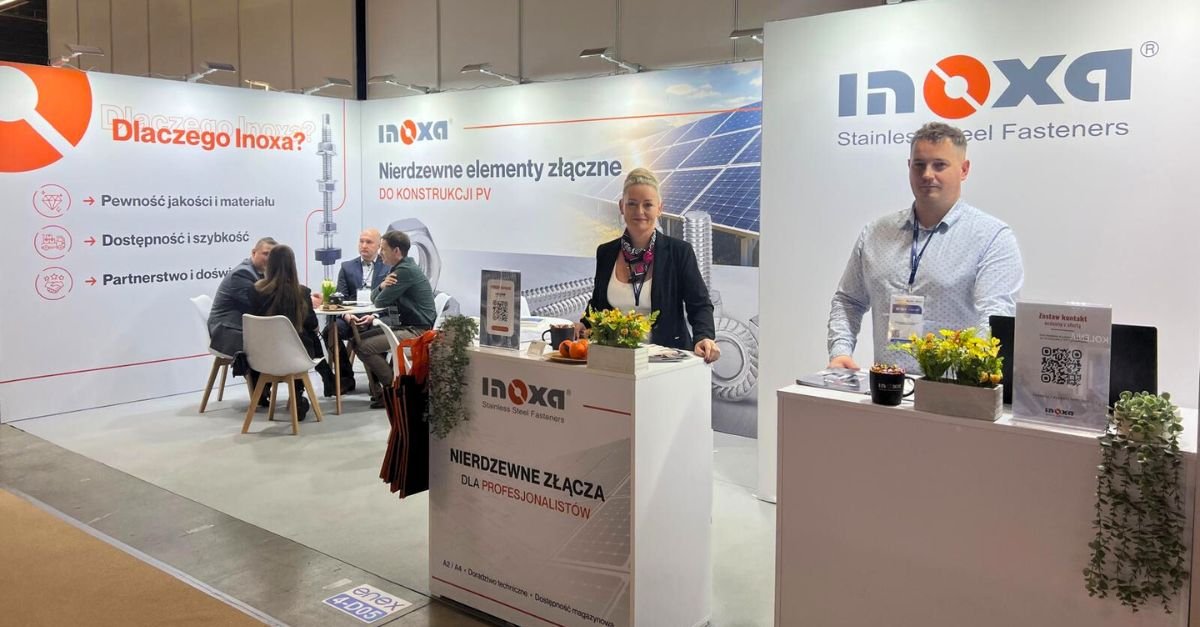 Stoisko firmy INOXA podczas targów ENEX 2026 w Kielcach