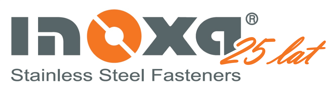 Logo jubileuszowe INOXA z okazji 25-lecia firmy
