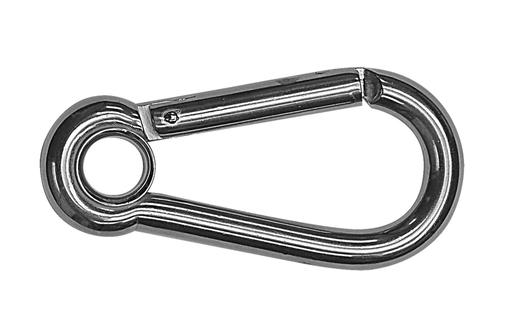 ART. T7002 - karabińczyki ze specjalnym zamknięciem i kauszą